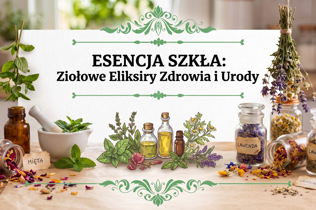 Esencja Szkła: Ziołowe Eliksiry Zdrowia i Urody