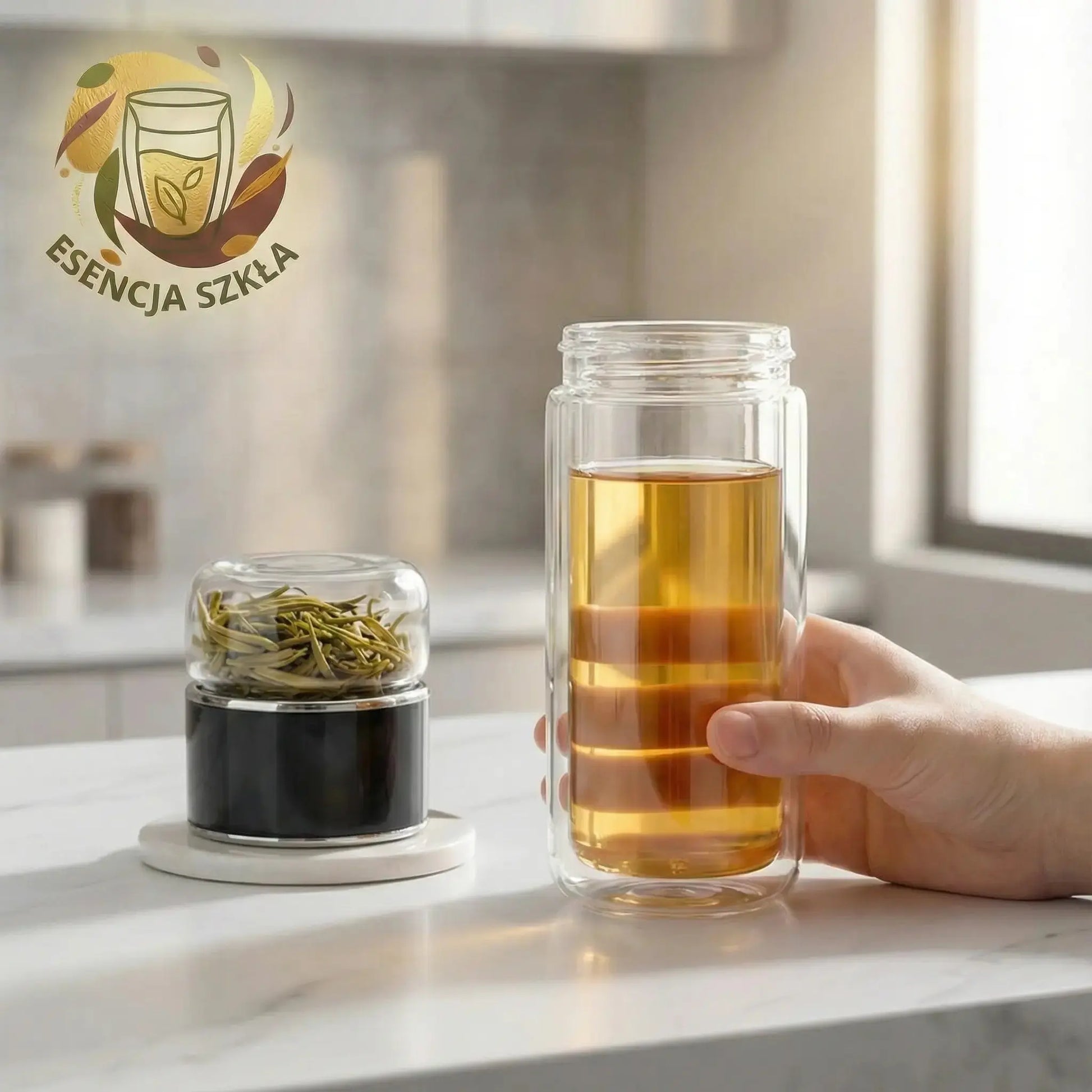 ZaparzTo!™ – Szklany kubek z zaparzaczem do herbaty Mój sklep