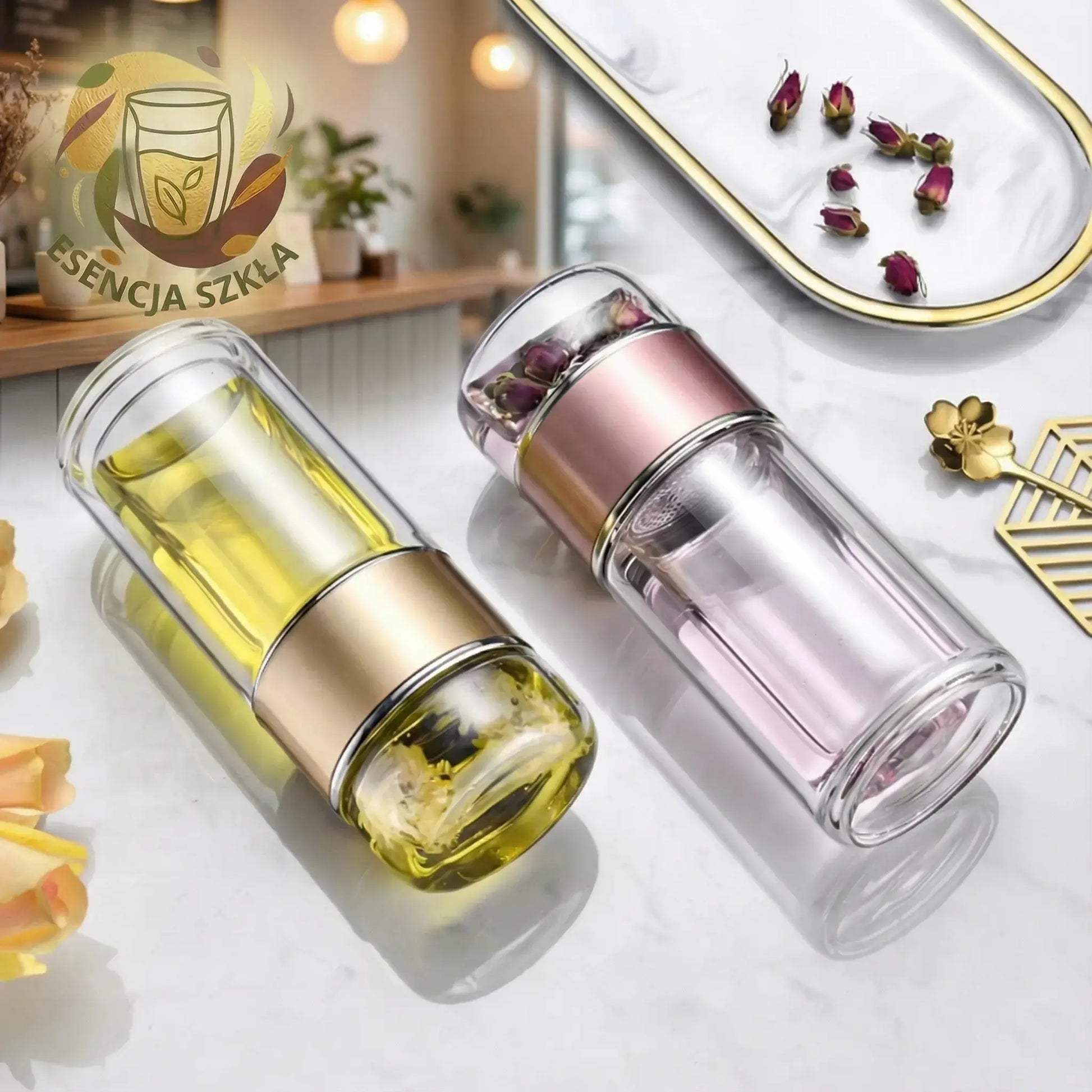 ZaparzTo!™ – Szklany kubek z zaparzaczem do herbaty Mój sklep